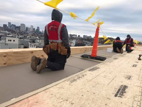 Installing EPDM Rubber Roofs